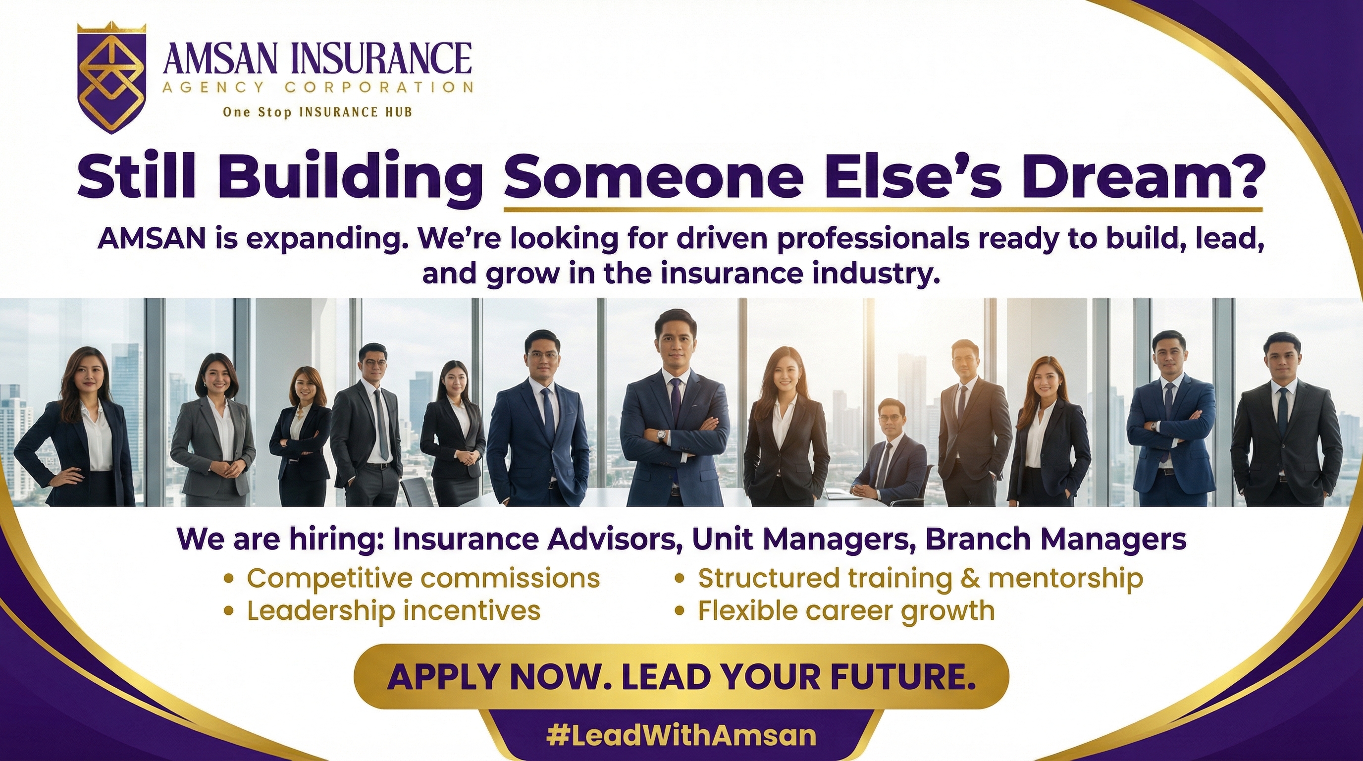 AMSAN Recruitment — Join our team